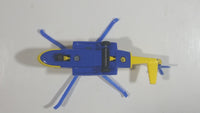 2011 Matchbox Sky Busters Sikorsky S-92 Helicopter Air Ambulance Rescue Medic Yellow and Blue Die Cast Toy Aircraft Vehicle