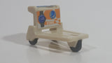 Small Airport Luggage Baggage Cart Plastic Toy