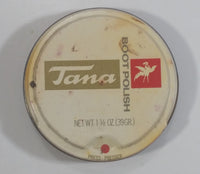 Vintage 1969 Tana Boot Shoe Polish 39g small Round Tin Some Dry Product Inside Made in Holland