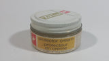 Vintage Tana Boot Shoe Polish Protector Cream 35g Round Glass Jar Metal Lid Some Product Inside Montreal Quebec