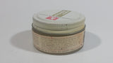 Vintage Tana Boot Shoe Polish Protector Cream 35g Round Glass Jar Metal Lid Some Product Inside Montreal Quebec