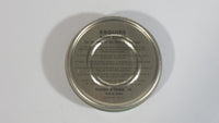 Vintage Knomark Esquire Boot Polish Black 1 1/8 oz Round Metal Tin Some Dry Product Inside