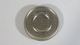 Vintage Knomark Esquire Boot Polish Black 1 1/8 oz Round Metal Tin Some Dry Product Inside