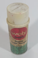 Vintage Woly Fresh Suede Color Renew Colorless 200g Spray Can Footwear Collectible Made in Switzerland