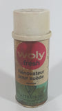 Vintage Woly Fresh Suede Color Renew Colorless 200g Spray Can Footwear Collectible Made in Switzerland