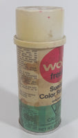 Vintage Woly Fresh Suede Color Renew Colorless 200g Spray Can Footwear Collectible Made in Switzerland