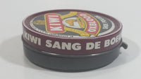 Vintage Kiwi Oxblood Boot Shoe Polish Small Round Tin Some Dry Product Inside Made in Canada (Hamilton)