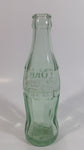 Vintage Coca Cola Coke Soda Pop Green Glass 6 1/2 oz. Hobble Skirt Beverage Bottle Beaumont Texas