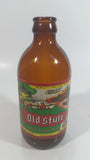 Vintage Molson Old Style Pilsner Beer 12 Fl oz Stubby Brown Amber Glass Beer Bottle with Paper Label