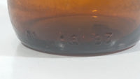 Vintage Molson Old Style Pilsner Beer 12 Fl oz Stubby Brown Amber Glass Beer Bottle with Paper Label