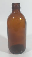 Vintage Stubby Brown Amber Glass Beer Bottle Made in Canada