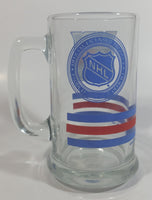 1991 NHL Ice Hockey New York Rangers Sports Team 5 1/2" Tall Glass Beer Mug Sports Collectible