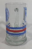 1991 NHL Ice Hockey New York Rangers Sports Team 5 1/2" Tall Glass Beer Mug Sports Collectible