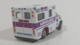 Realtoy Fire Dept. Special Equipment Ambulance White 68 Die Cast Toy Car Rescue Medic Emergency Vehicle