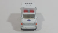 Realtoy Fire Dept. Special Equipment Ambulance White 68 Die Cast Toy Car Rescue Medic Emergency Vehicle