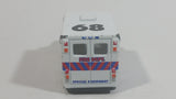 Realtoy Fire Dept. Special Equipment Ambulance White 68 Die Cast Toy Car Rescue Medic Emergency Vehicle