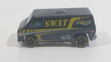 2014 Hot Wheels HW City Rescue '70s Van SWAT Police Cops Dark Blue Die Cast Toy Car Vehicle