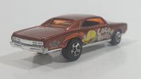 2004 Hot Wheels Cereal Crunchers Cocoa Puffs '67 Pontiac GTO Brown Die Cast Toy Muscle Car Vehicle