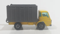 Vintage Lesney Matchbox Series Cattle Truck No. 37 Yellow Die Cast Toy Car Vehicle