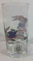 1998 Smucker's Collectables Warner Bros. Hockey Themed Bugs Bunny Cartoon Character Small Drinking Glass