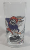 1998 Smucker's Collectables Warner Bros. Hockey Themed Bugs Bunny Cartoon Character Small Drinking Glass