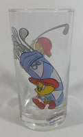 1998 Smucker's Collectables Warner Bros. Golf Golfing Themed Tweety Bird Cartoon Character Small Drinking Glass