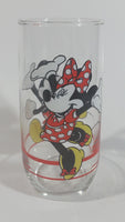 Disney Mickey Mouse and Minnie Mouse 6" Tall Glass Cup