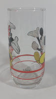 Disney Mickey Mouse and Minnie Mouse 6" Tall Glass Cup