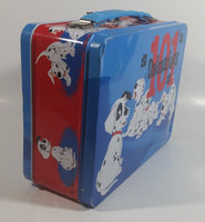 Disney Store 101 Dalmatians Animated Movie Film Dog Characters Blue and Red Metal Lunch Box