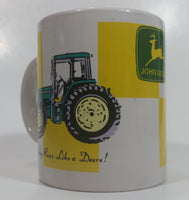 Gibson John Deere Tractors "Nothing Runs Like a Deere!" Ceramic Coffee Mug Farming Collectible