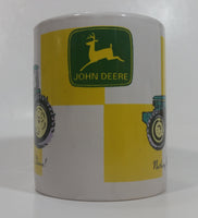 Gibson John Deere Tractors "Nothing Runs Like a Deere!" Ceramic Coffee Mug Farming Collectible