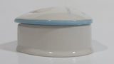 Vintage Holly Hobbie Designer's Collection "Blue Girl" Fine Porcelain Heart Shaped Trinket Box Made in Japan