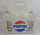 Vintage Pepsi-Cola 4.5L 6 x 750mL White Plastic Bottle Holder Carrying Case - Gray Beverages H.O. Vancouver, B.C.