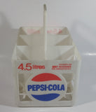 Vintage Pepsi-Cola 4.5L 6 x 750mL White Plastic Bottle Holder Carrying Case - Gray Beverages H.O. Vancouver, B.C.