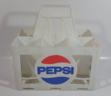 Vintage Pepsi-Cola 4.5L 6 x 750mL White Plastic Bottle Holder Carrying Case - Gray Beverages H.O. Vancouver, B.C.