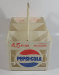 Vintage Pepsi-Cola 4.5L 6 x 750mL White Plastic Bottle Holder Carrying Case - Gray Beverages H.O. Vancouver, B.C.