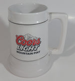 Coors Light Beer Mountain Pint 6" Tall Stein Mug Breweriana Collectible Drinkware