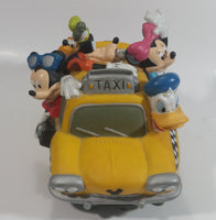 Disney Fab 5 Duck Cab Co. Taxi Vinyl Coin Bank Cartoon Collectible