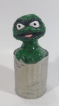 Vintage Handpainted 1980s Sesame Street Oscar The Grouch Character Ceramic Figure