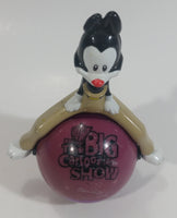 1999 Wendy's Restaurants Warner Bros Animaniacs Yakko on Rolling Purple Ball Toy Figure Cartoon Collectible