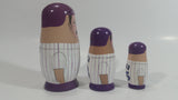 Gila River Casinos Russian Babooshka MLB Baseball Arizona Diamondbacks Set of 3 Wooden Stacking Nesting Dolls of Players