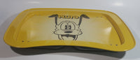 Disney Pluto Yellow and Black Folding Metal Lunch TV Tray TV Collectible