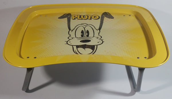 Disney Pluto Yellow and Black Folding Metal Lunch TV Tray TV Collectible