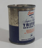 Rare Vintage Unocal 76 Super Royal Triton Motor Oil "The Finest" 4 oz Tin Metal Coin Bank