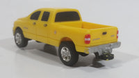 ERTL 2005 Dodge Ram 1500 Truck Yellow Die Cast Toy Car Vehicle Missing one Tire