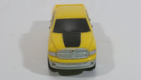 ERTL 2005 Dodge Ram 1500 Truck Yellow Die Cast Toy Car Vehicle Missing one Tire