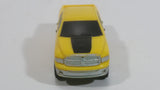 ERTL 2005 Dodge Ram 1500 Truck Yellow Die Cast Toy Car Vehicle Missing one Tire