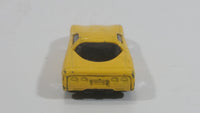 2000 Hot Wheels Corvette Yellow Die Cast Toy Car Vehicle McDonald's Happy Meal