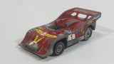 Siku Porsche 917/10 Turbo Leader Dark Red Die Cast Toy Race Car Vehicle Made in West Germany