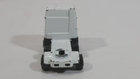 Majorette Volvo Semi Tractor Truck White Die Cast Toy Car Vehicle 1/100 Scale